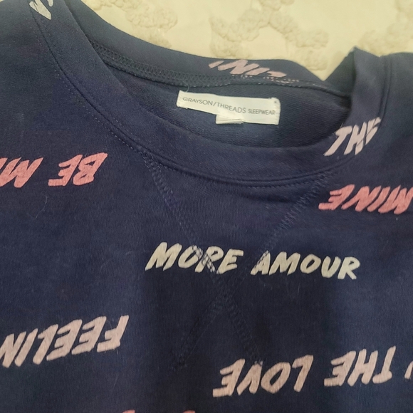 NEW Valentines Day Grayson Thread's Women's Pajama Short set size Medium - Picture 5 of 17